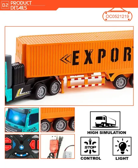 Wholesale Plastic Model Small Van Remote Control Truck Car Toy for Kids
