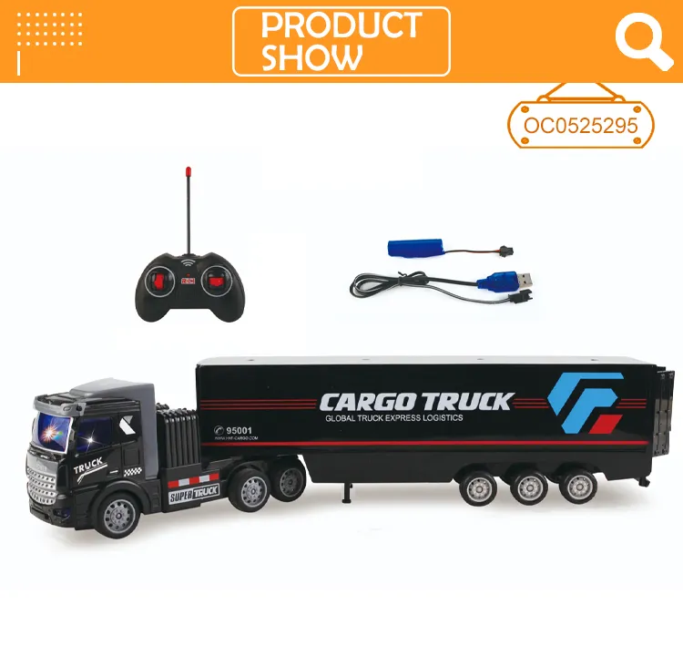 Wholesale Plastic 1: 48 Scale RC Remote Control Truck Toys for Kids