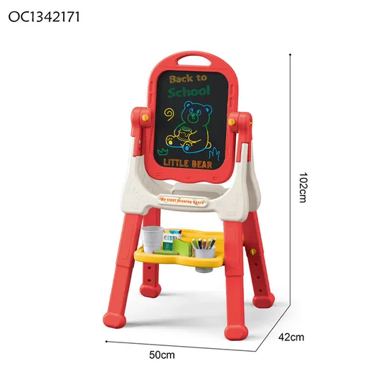 Wholesale Magnetic Educational Toys Kids Double Sided Erasable Whiteboard Toy Drawing Pad Board