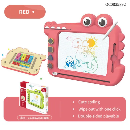 Wholesale Kids Exercise Montessori Early Education Toys Children Magnetic Drawing White Board