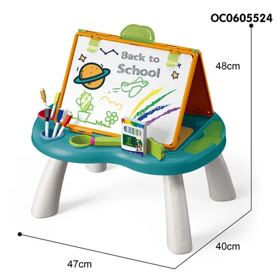 Children Kids Educational Table Drawing Magic Board Artist Painting Educational Play Toys