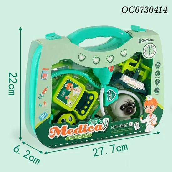 Wholesale Promotional Gift Kids Plastic Pretend Educational Montessori Doctor Role Play Toys for Kids