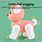 Light Music Wholesale Battery Operated Plastic Animal Light Music Electric Toy