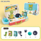Plastic Pet Feeding Toy Animal Model Colorful Dinosaur for Fun Pretend Play Kids Games Toy