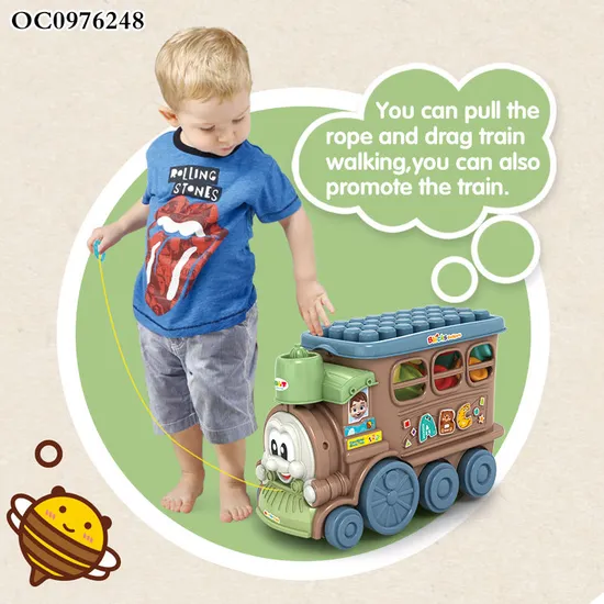 Wholesale Educational Montessori Popular DIY High Quality Construction Silicone Rubber Kids Building Blocks Toys