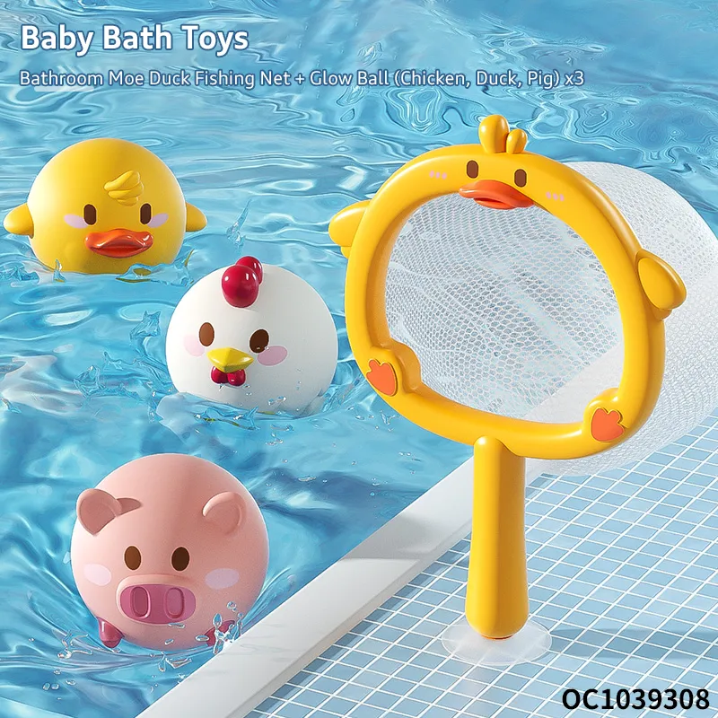 Wholesale Educational Montessori Cartoon Floating Ball Plastic Water Play Toys