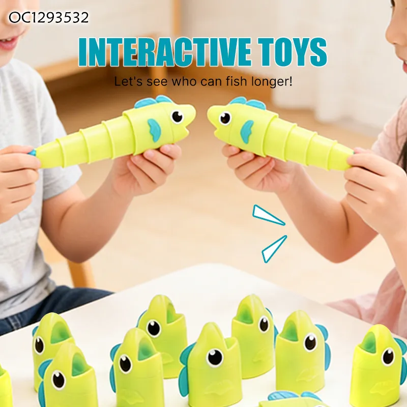 Wholesale Hand Eye Coordination Training Educational Fishing Plastic Toy Magnetic Fishing Game