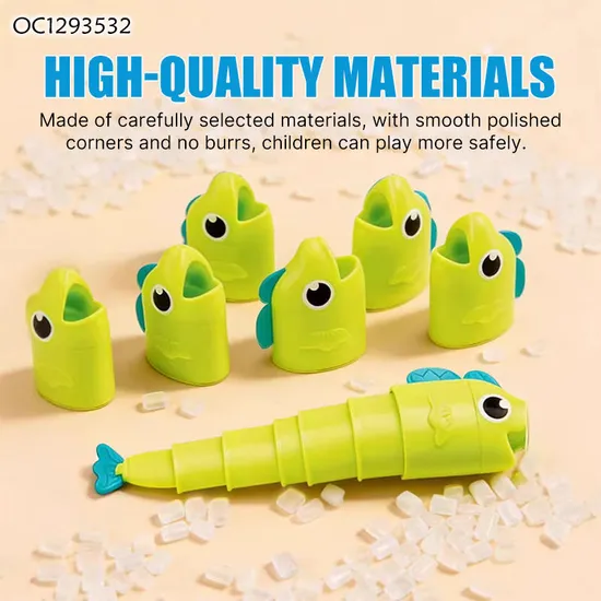 Wholesale Hand Eye Coordination Training Educational Fishing Plastic Toy Magnetic Fishing Game