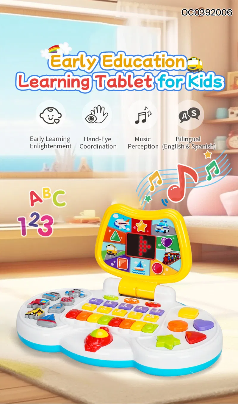 Wholesale Electronic Montessori Educational Plastic Piano Keyboard Music Toys