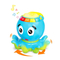 Wholesale Montessori Piano Drum Keyboard Musical Instrument Small Light Musical Crawling Baby Electronic Toy with LED Lights