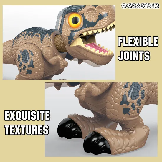 Cute Small Custom Toys Tyrannosaurus Rex Battery Operate Electric China Wholesale Dinosaur Toys with Sound for Children Kids