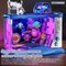 Wholesale Plastic Montessori Colorful Light Fish Tank Electronic Fishing Game Machine Toy Game for Kids