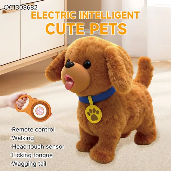 Wholesale Kids Remote Control Pet Electronic Walking Intelligent Dog Toy