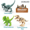 Small Dinosaur Toys Jurassic Popular DIY Assembled Models Boy Toys for Kids Children