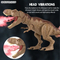 Mist Spray Decompression Lighted up Sound Toys Walking Battery Operate Electric Dinosaur Simulation Games Toy for Children Kids