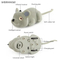 Wholesale Funny Kids Indoor Infrared Remote Control Electronic Walking Robot RC Wireless Small Mouse Animal Toy