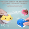 Wholesale Summer Montessori Rubber Cartoon Sea Animal Figure Custom Bath Fishing Water Gift Bath Toy for Kids