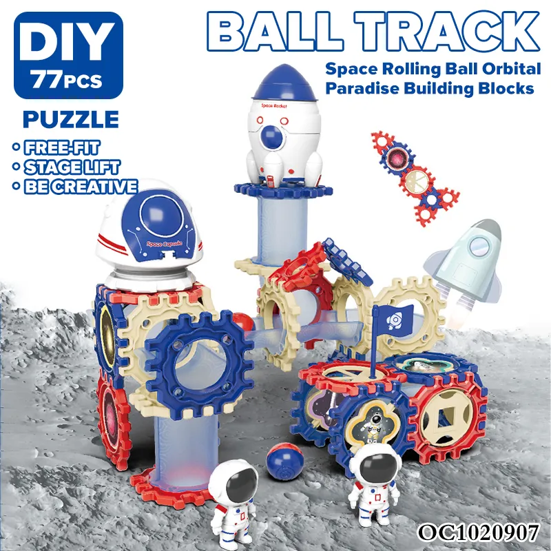 Wholesale Montessori Creative Educational Construction Plastic Building Block Toys