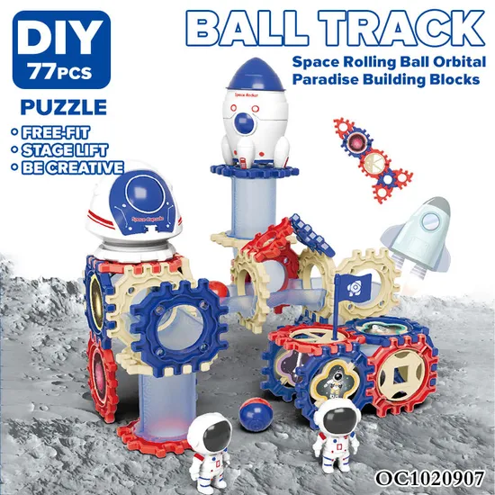 Wholesale Montessori Creative Educational Construction Plastic Building Block Toys