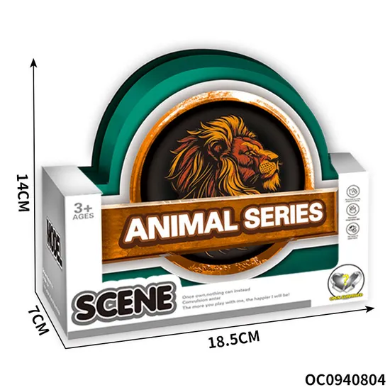 Wholesale Montessori Education Popular Cartoon Wild Animals Model Toy for Kids