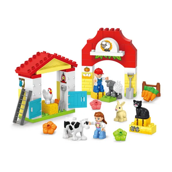 Wholesale Montessori Creative Plastic Building Blocks Toys for Kids