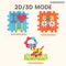 Wholesale Creative Educational DIY Colorful Electric Plastic Popular DIY Building Blocks Toy for Kids