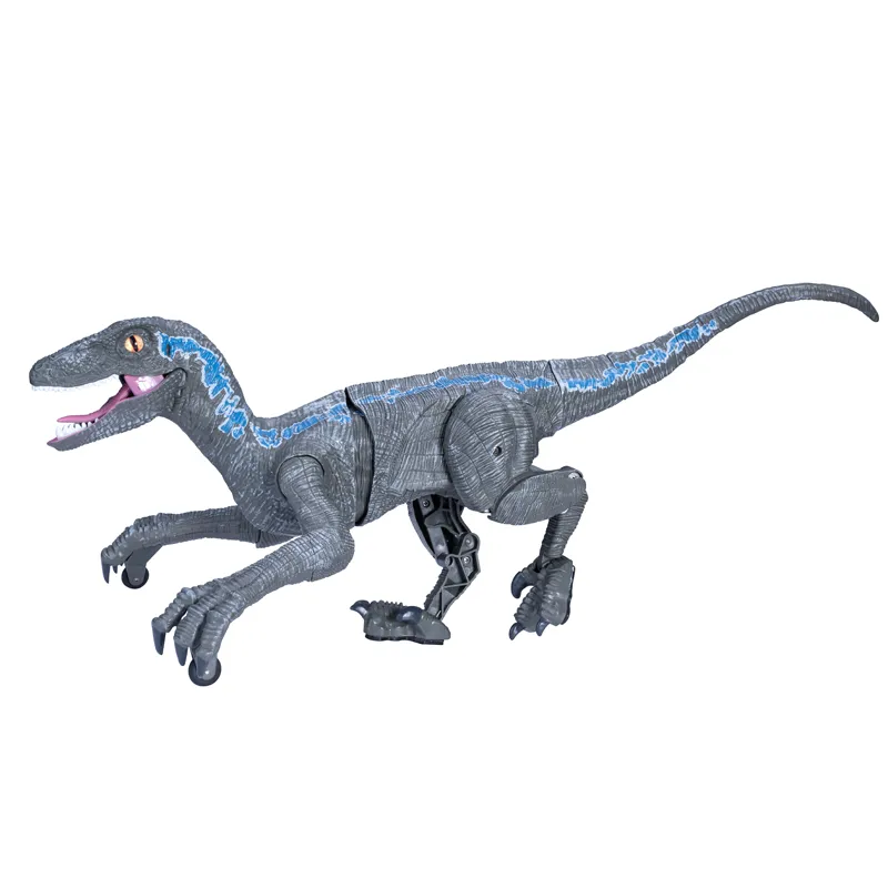 New Arrival 2.4G 5CH Remote Control RC Robot Dinosaur Toys with Light Sound
