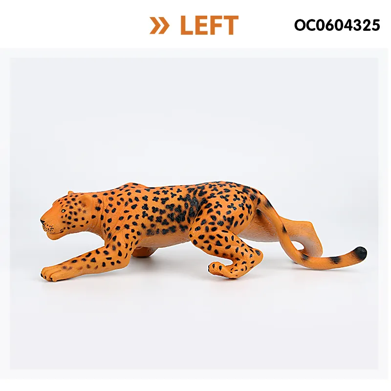 Wholesale Montessori Educational Popular Action Figure Rubber Zoo Animals Wild Animal Toys