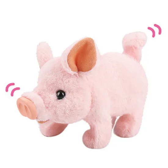 Wholesale Popular Animal Cute Soft Pink Pig Plush Stuffed Toy