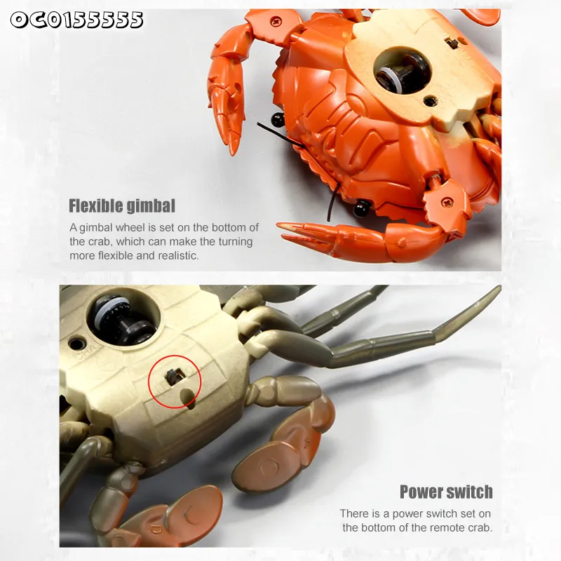 Wholesale LED Light Plastic Remote Control Animal RC Set Toy for Kids for Kids