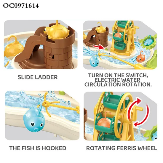 Wholesale Montessori Plastic Toy Magnetic Fish Table Game