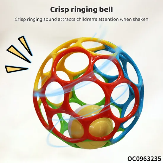 Hand Eye Coordination Hand Rattle Toy Balls Game Montessori New Baby Toys 0-12 Months Item Set Toy
