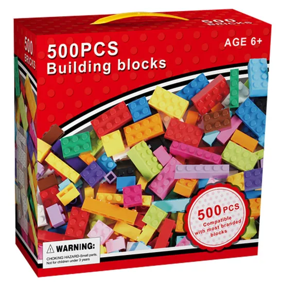 Wholesale Educational Montessori Creative 500 PCS Children's Building Block Toys Set