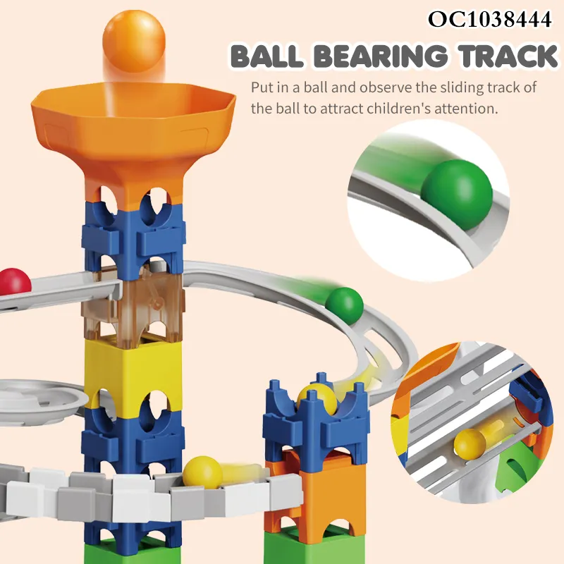 Wholesale Educational Montessori Plastic Building Blocks Construction Educational Toy