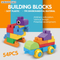 Wholesale Educational Child Silicone Soft Mini Rubber Toy Building Blocks