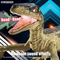 Infrared Laser Gun 5 Channel Remote Control Walking LED RC Dinosaur Robot Toy
