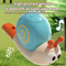 Wholesale Popular Cartoon Snail Animal Shaped Montessori Mini Plastic Music Toy