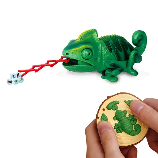 Wholesale Funny Kids Remote Control Tongues Lizard Animal Model Plastic Children Toy