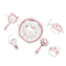 Wholesale Montessori Lovely Hand Shake Rattle Plastic Sensory Baby Teether Toy