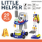 Other Role Play and Preschool Development Kid Small Cleaning Cart Trolley Tool Child Toy Sweep and Mop Robot Vacuum Pretend Play Tool Toy