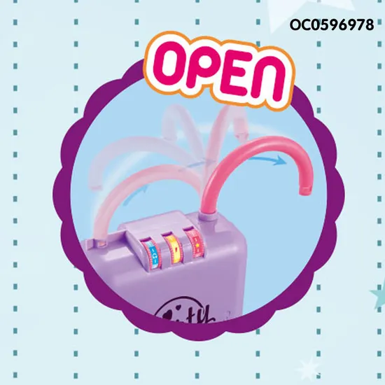 Wholesale Beauty Child Pretend Makeup Cosmetic Foldable Make up Baby Toy