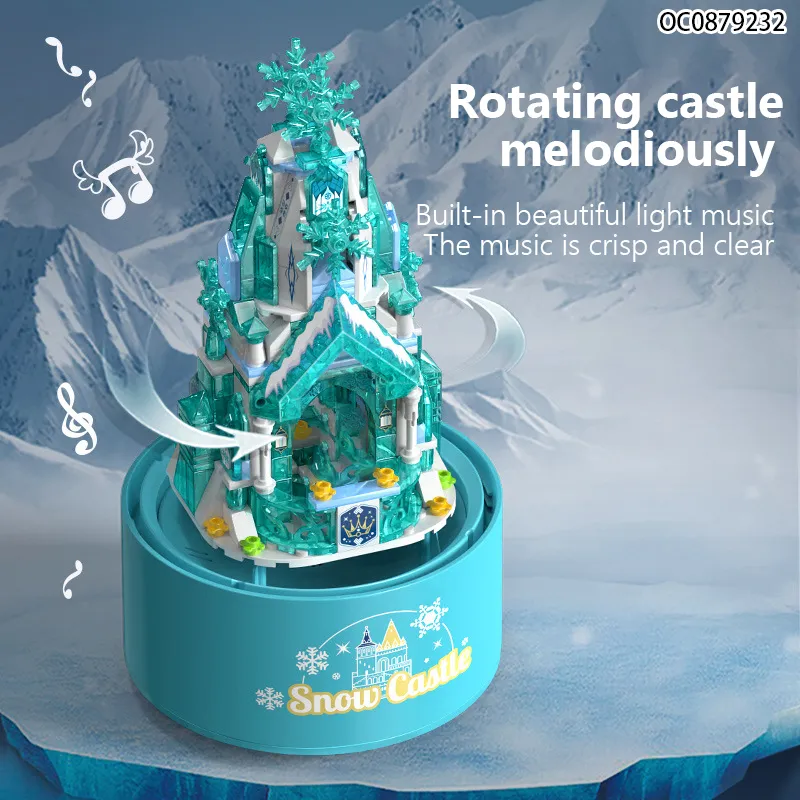 301PCS Wholesale Educational Montessori Music Plastic Building Blocks Creative Toy