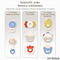 Newborn Baby Kid Toy Early Childhood Development Baby Balls Rainbow Rattle Bells Sensory Toy Eco Friendly Toy with Storage Box