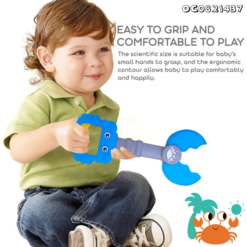 Wholesale Cartoon Crab Plastic Toy Pools Water Fun Summer Sand Beach Outdoor Toy for Kids