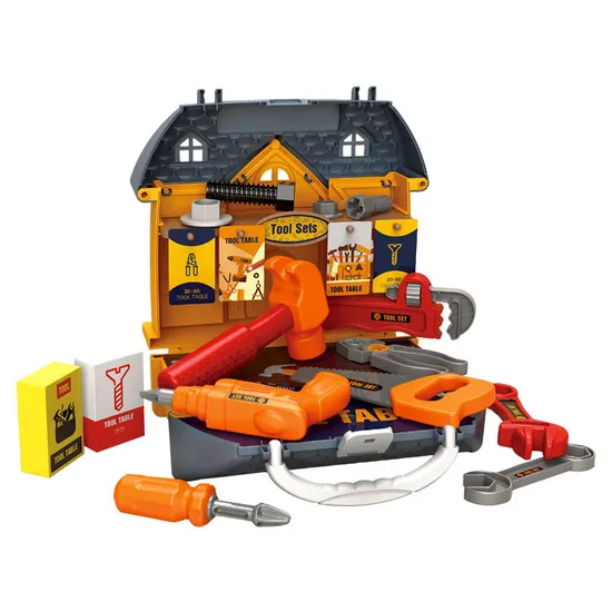 Wholesale 24PCS Drill Machine Set Hand Tools Toys with Backpack