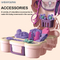 Children Pretend Princess Dress up Fashion Girls Gift Beauty Play Set Makeup Toys