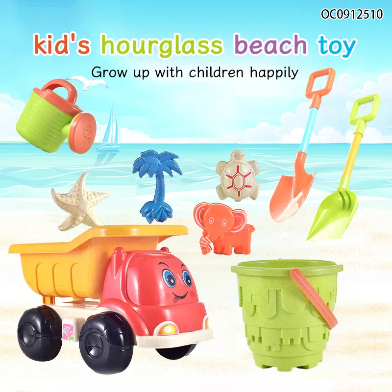 Wholesale Plastic Sand Tool Play Set Summer Sand Beach Toys with Animals