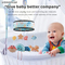 New Arrivals Custom Soft Bebe Musical Felt Stars Hanging Toys Baby Bracket Mobile Crib Rotate Bed Bell Toy Holder White Rattle Toy