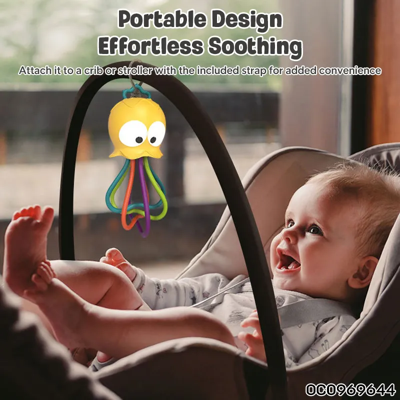 Wholesale Montessori Montessori Lovely Educational Food Grade Silicone Baby Teether Toy