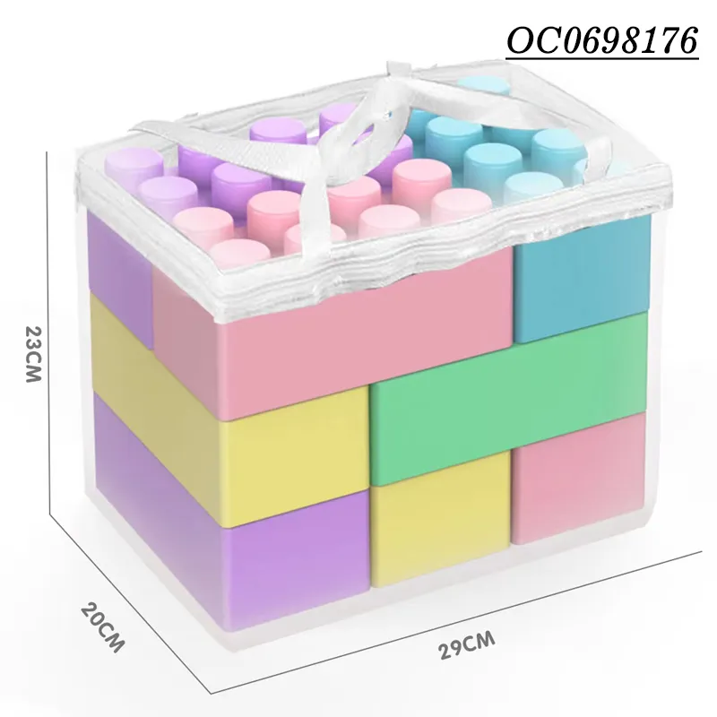 Wholesale Montessori DIY Educational Game DIY Plastic Building Block Toy
